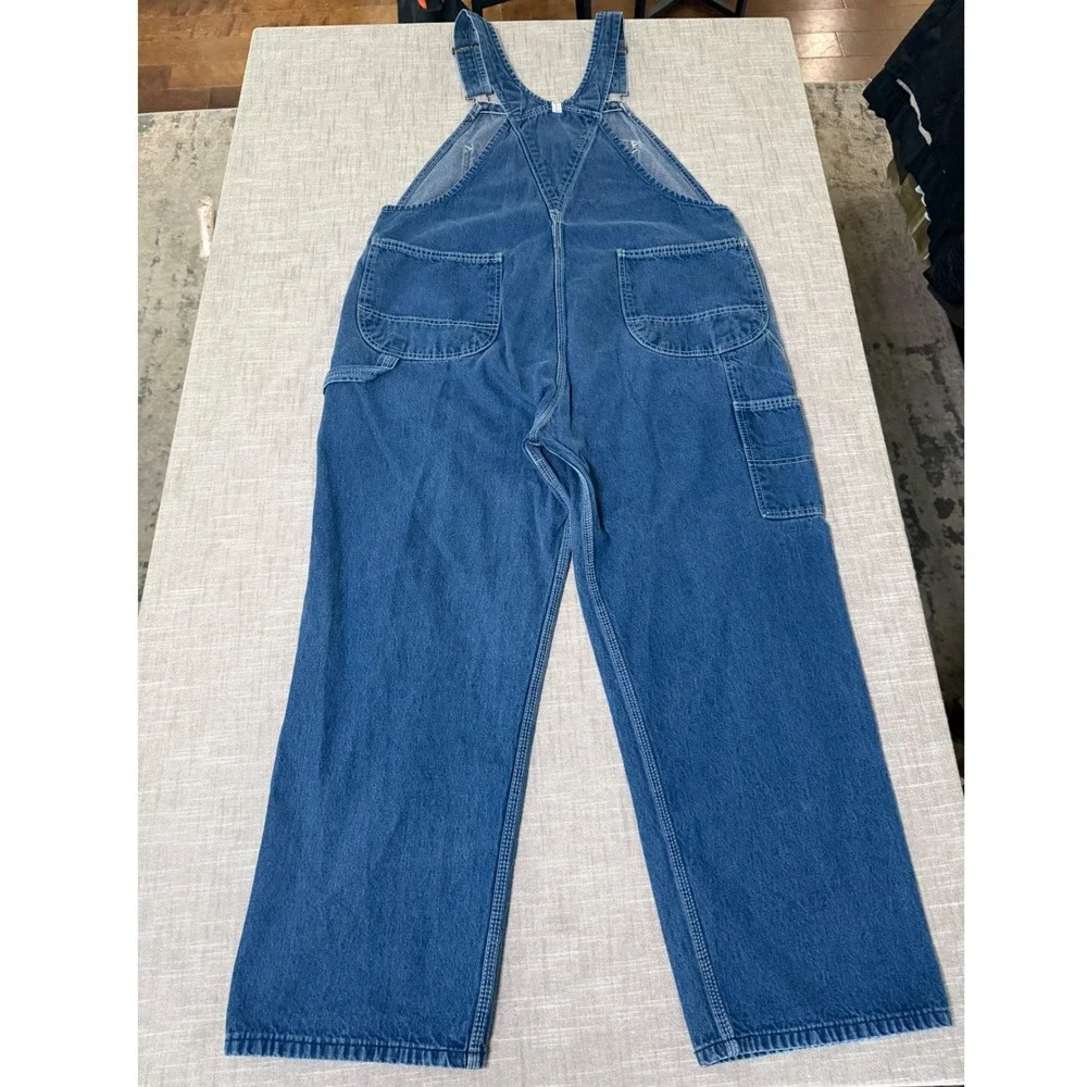 Key Imperial Aristocrat of Overalls Mens 40x30 Blue Denim Bib Workwear 1087KY